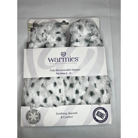 Warmies Fully Microwavable Slippers Size 6-10 - Picture 4 of 5